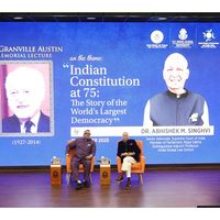 Constitutional Morality Guides Public Life: Abhishek Manu Singhvi at Granville Austin Memorial Lecture At JGU