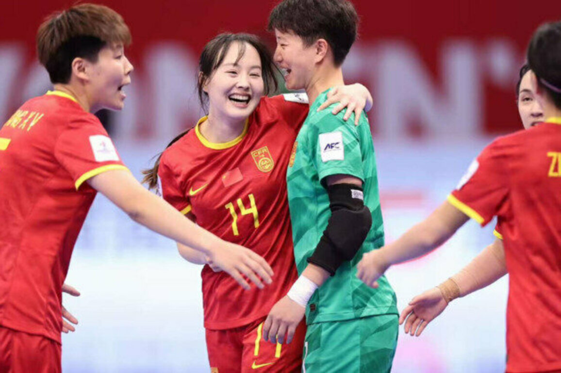 Hosts China beat Indonesia 6-0 to reach Women's Futsal Asian Cup semis