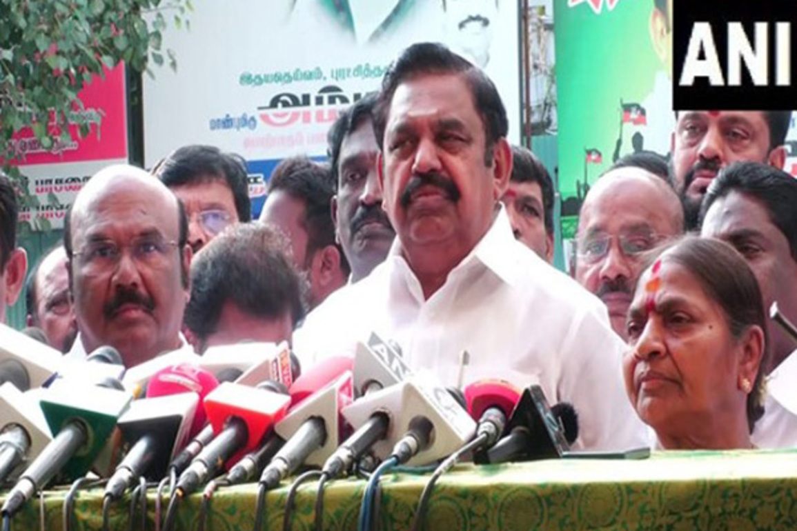 "Highly condemnable": Palaniswami slams DMK's Tiruchi Siva over remarks on K Kamaraj