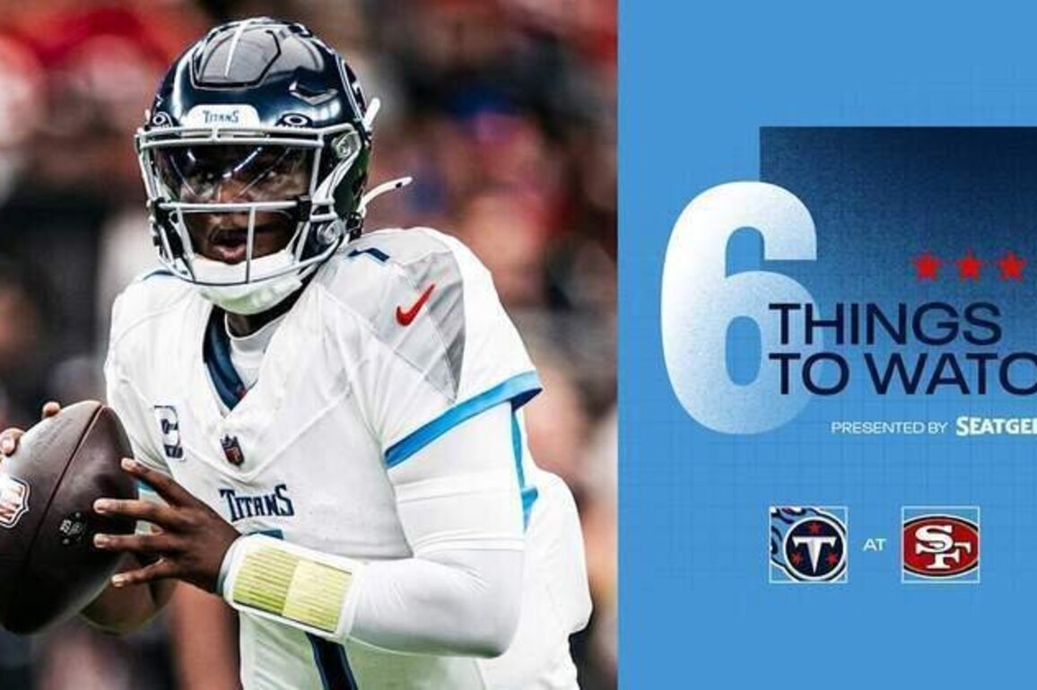 Six Things to Watch for the Titans in Sunday's Game at the 49ers