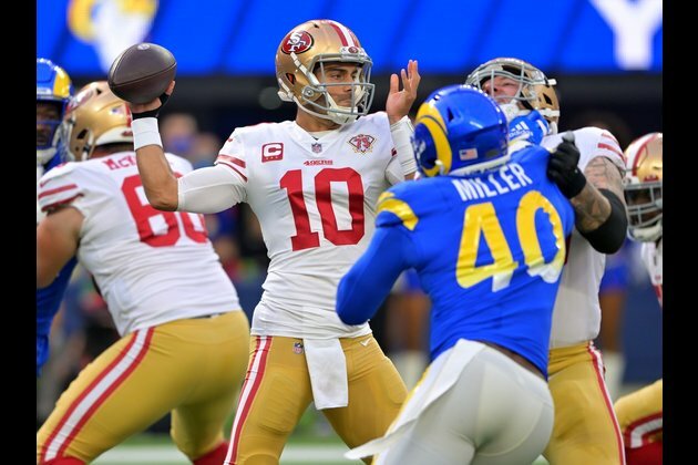 49ers streak into NFC Championship Game vs. Rams