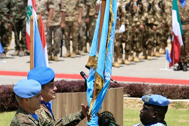 LEBANON-NAQOURA-UNIFIL-HANDOVER