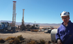  Steve Promnitz at Lake's recent drilling in Argentina.