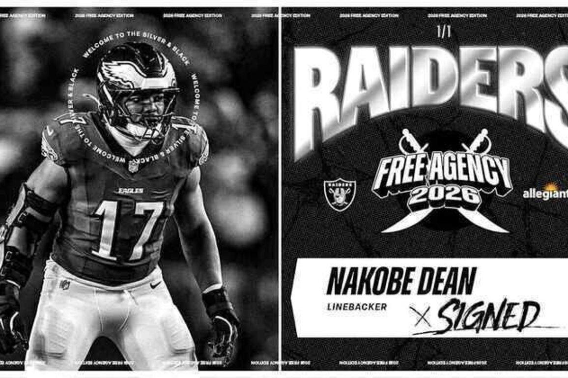 Raiders sign LB Nakobe Dean