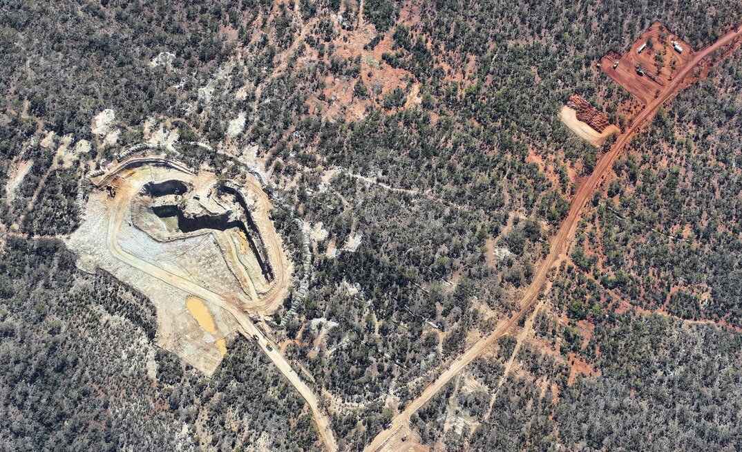 The Munda gold mine in Western Australia.