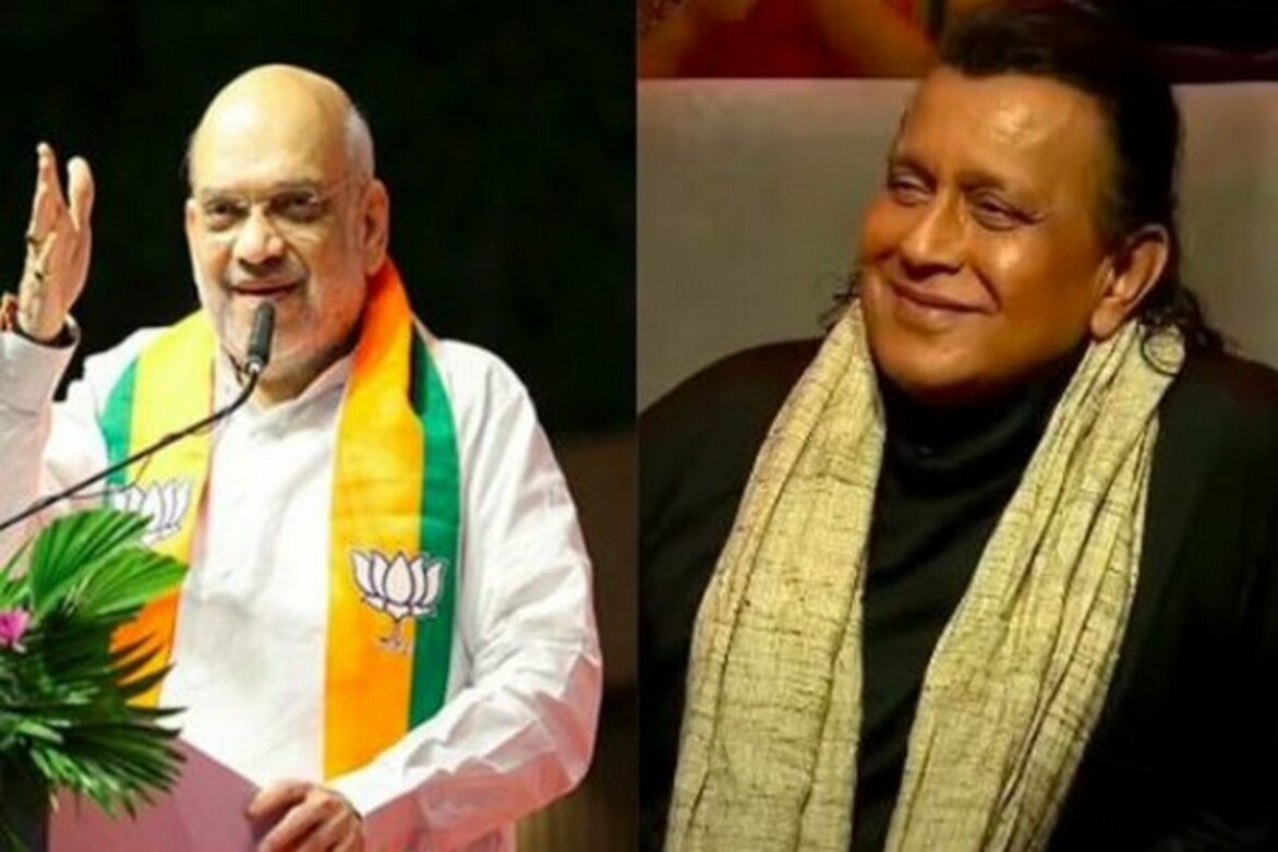 Amit Shah congratulates Mithun Chakraborty on Dadasaheb Phalke Award recognition