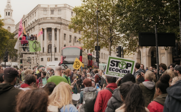 Extinction Rebellion protests in London in 2019 | Credit: Rebellion