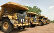 The African Mining Services contract mining fleet has been mobilised and is arriving on site at Yanfolila