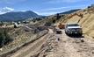  TECCO Mesh installed by GeoStabilization International to stabilise the slope along the Old Gardiner Road in Yellowstone