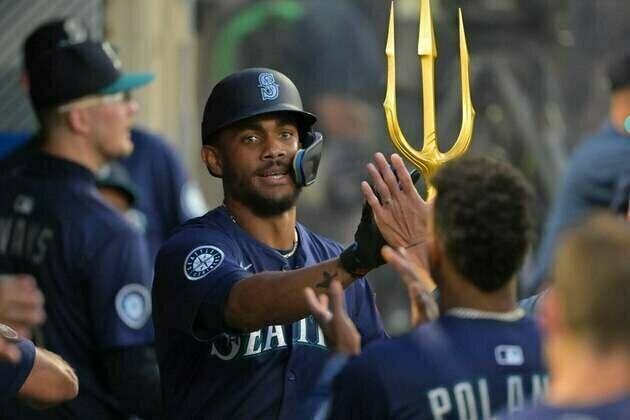 Julio Rodriguez's homer, steal steer Mariners past Angels