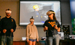 WVU students test mine safety augmented reality systems