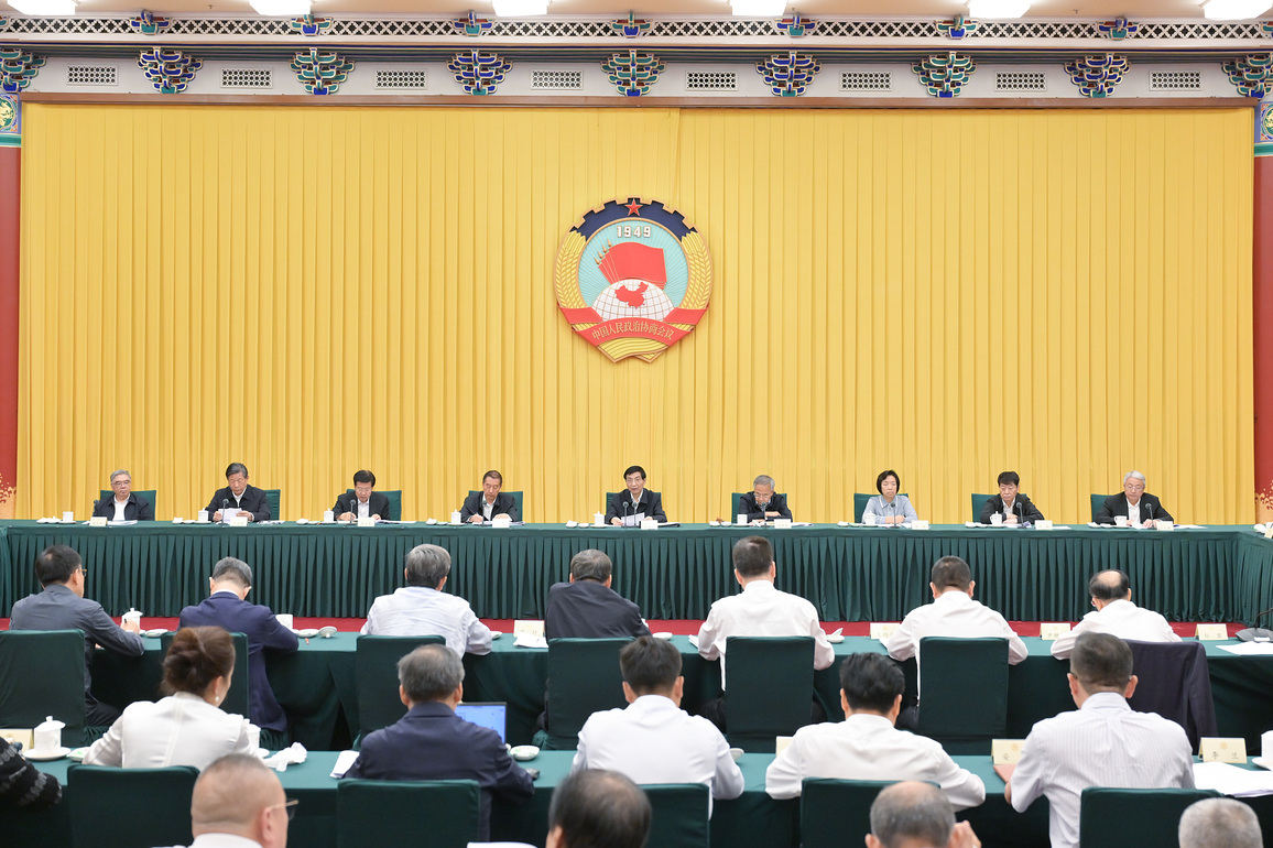 CHINA-BEIJING-WANG HUNING-SYMPOSIUM-MACROECONOMIC PERFORMANCE (CN)