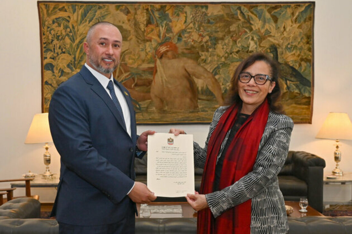 UAE Ambassador to Brazil presents copy of credentials to secretary-general of Ministry of Foreign Affairs