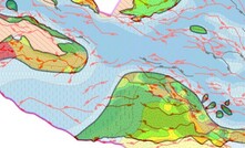  An example of a geological map generated from the study to help find the sweet spots for CO2 storage sites 