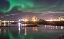 Rio Tinto's ISAL aluminium smelter at Straumsvík, near Hafnarfjörður in Iceland