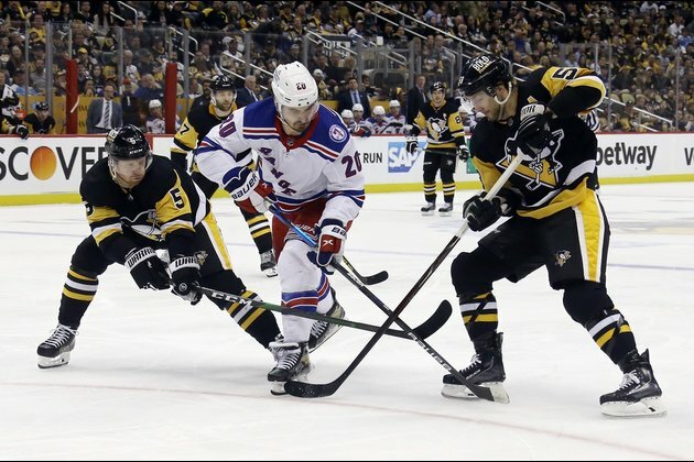 Penguins poised to oust 'soft' Rangers in Game 5