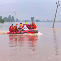 Punjab Ministers visit affected areas to oversee flood relief measures