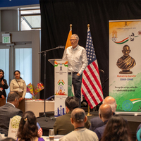 India Day celebrated at Gates Foundation in Seattle on Gandhi Jayanti