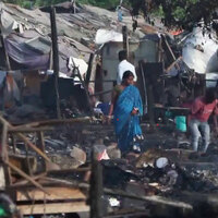 Fire breaks out at Delhi's fish market, damages nearby slums