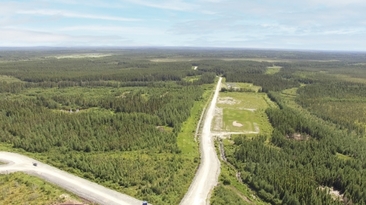 The Novador gold project in Quebec, Canada. Credit: Probe Gold