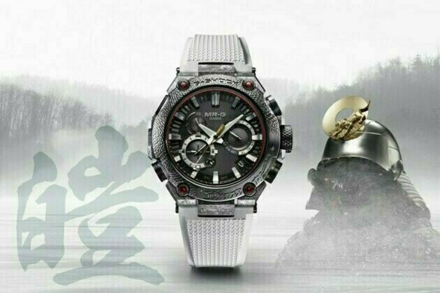 Casio to Release MR-G Inspired by Specially Crafted 40th Anniversary Kabuto Helmet