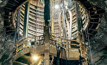 Shaft concrete lining at Tanami.