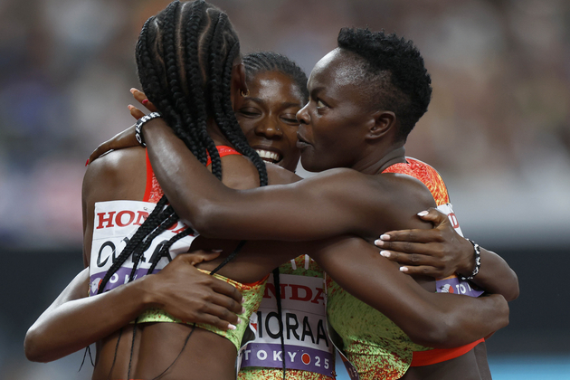 (SP)JAPAN-TOKYO-ATHLETICS-WORLD ATHLETICS CHAMPIONSHIPS-WOMEN'S 800M-FINAL