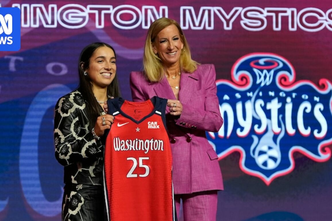 Aussie Georgia Amoore drafted at pick six in WNBA Draft by Washington Mystics