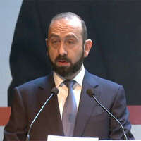 "Separated by distance...regarded India as close partner," Armenian FM Ararat Mirzoyan