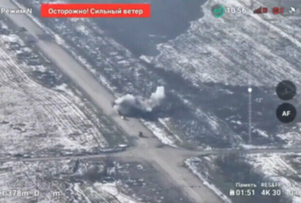 Ukrainian shells and drones strike near UN nuclear inspectors (MOD VIDEO)