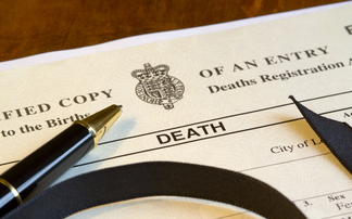 Uptick in number of registered deaths in 2023, figures show