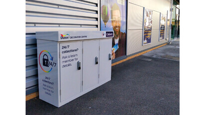 Collection Lockers for Builders Merchants