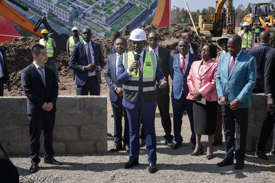 KENYA-NAIROBI-CHINA-INT'L COMMERCE CENTER-GROUNDBREAKING CEREMONY
