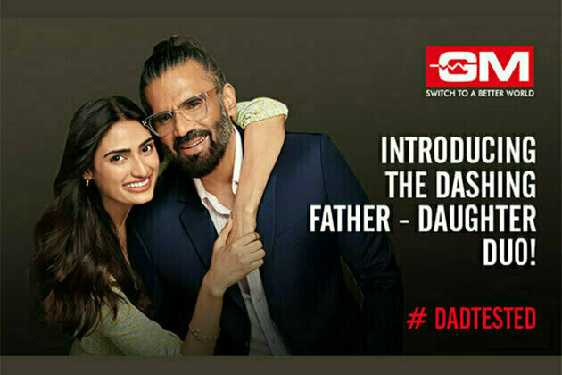 The powerhouse father daughter duo features together for DADTESTED Campaign!