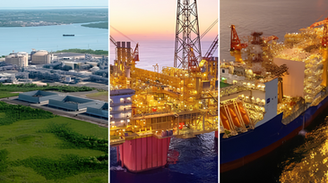 The three parts of INPEX's Ichthys operation