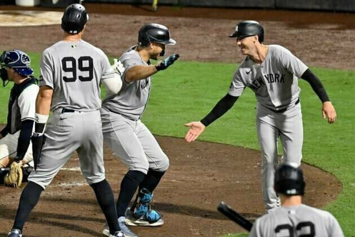 Yankees aim to ride home-run barrage into rematch vs. Rays