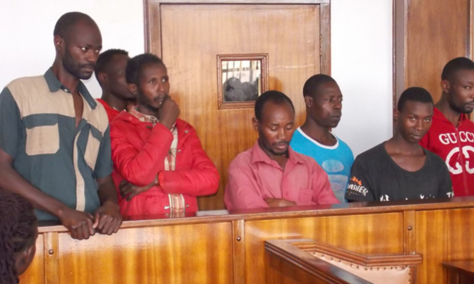 Seven convicted over illegal fishing Seven convicted over illegal fishing