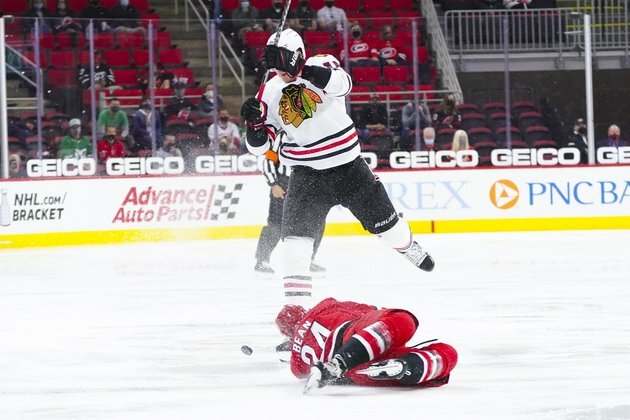 Flames acquire D Nikita Zadorov from Blackhawks