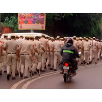 Delhi Police tightens security around Jama Masjid ahead of Eid-ul-Fitr