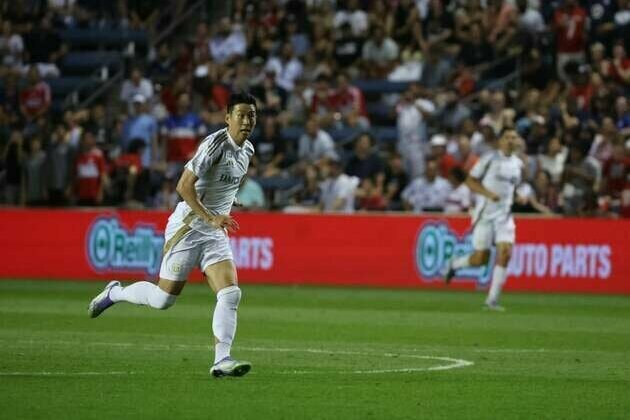 Son Heung-min draws key penalty in MLS debut as LAFC rallies to draw with Fire