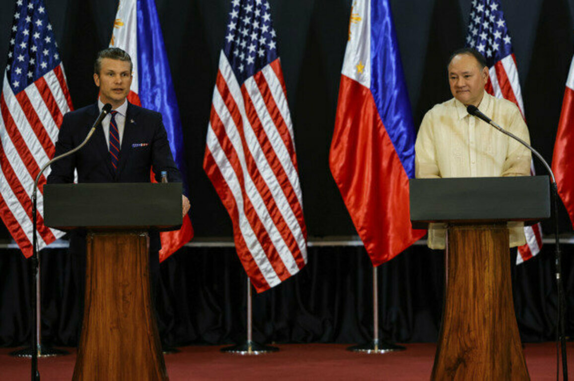 Hegseth's Manila trip: Bringing Typhon and typhoon?