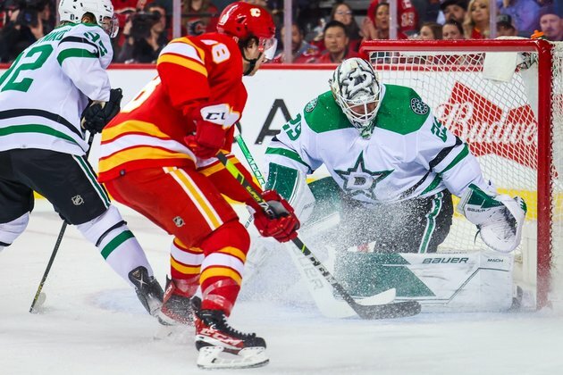 Flames look for new gear, try to clinch in Dallas