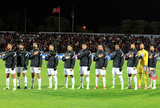 (SP)JORDAN-AMMAN-FOOTBALL-WORLD CUP-QUALIFIERS-JORDAN VS PALESTINE