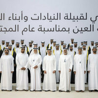 Hazza bin Zayed attends group wedding of 58 grooms from Al Ain Region