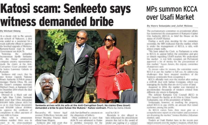 In the New Vision: Museveni sets tough terms for bail out In the New Vision: Museveni sets tough terms for bail out