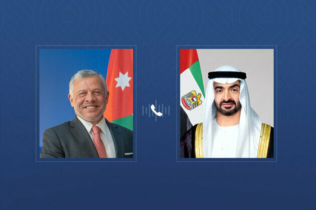 UAE President, Jordanian King discuss bilateral ties, regional developments