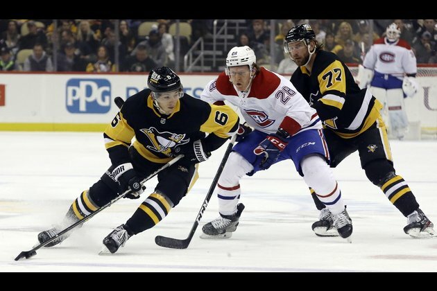 Habs tally five times in 3rd to defeat Penguins