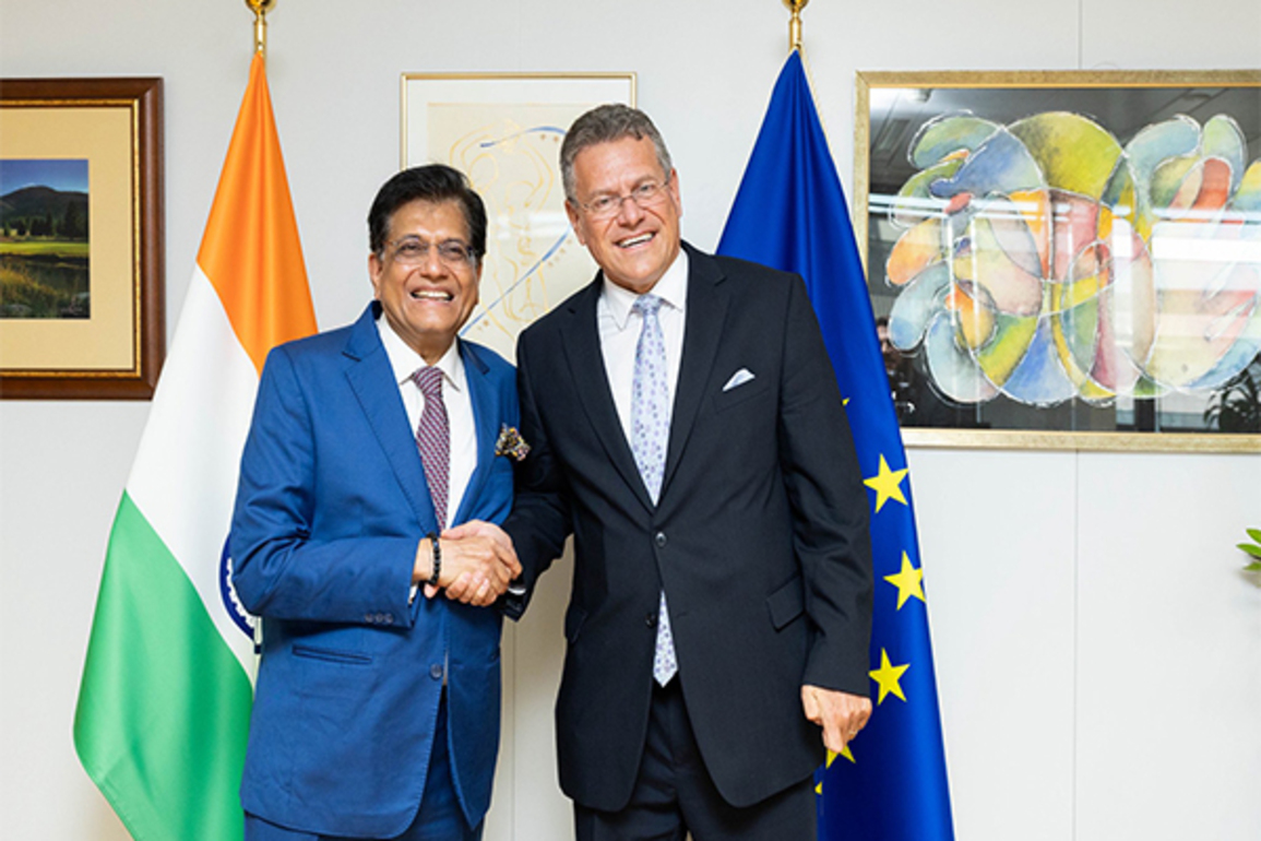 Piyush Goyal holds trade talks with EU Commissioner, India-EU reaffirm to conclude FTA by end of 2025