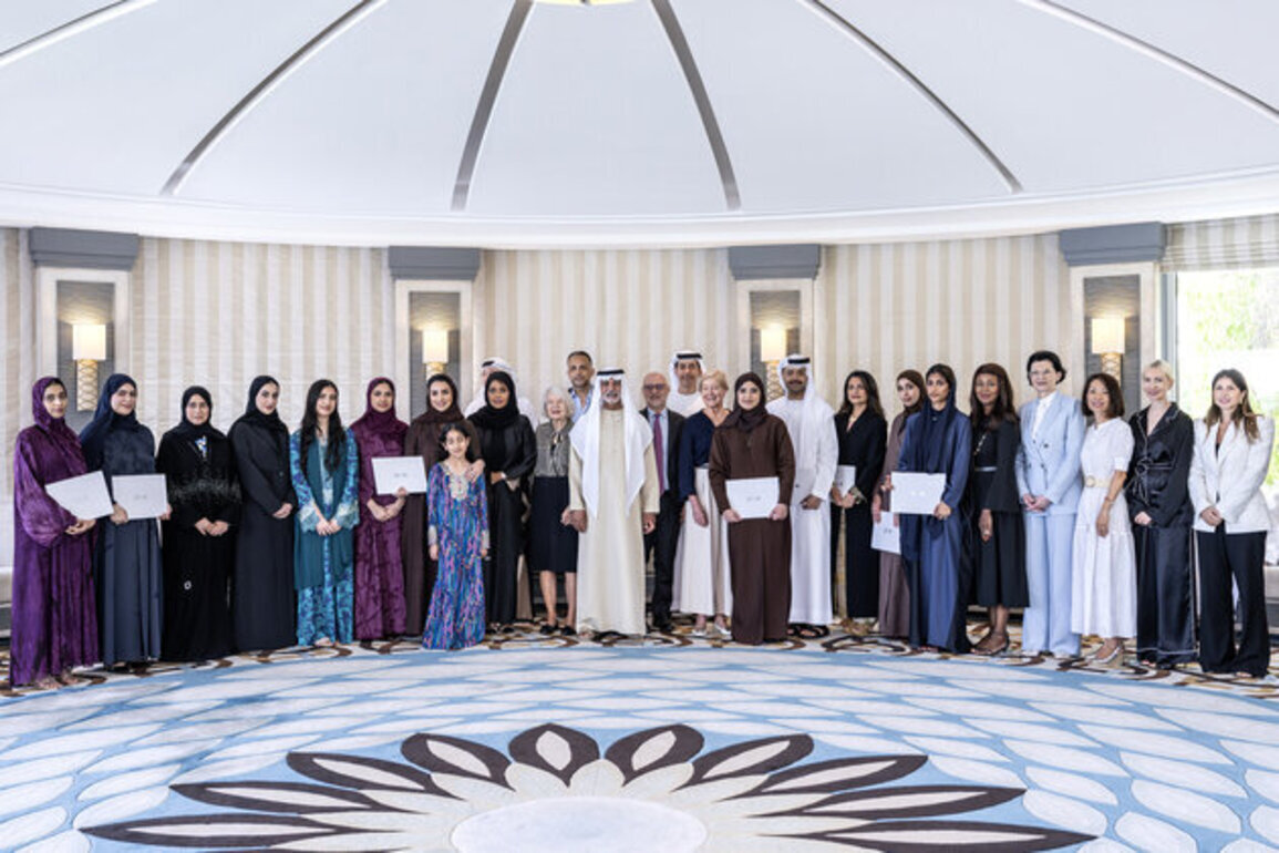 Nahyan bin Mubarak honours ADMAF Award winners, residency recipients