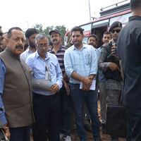Kathua Cloudburst: Union Minister Jitendra Singh visits flood-affected areas, distributes relief material